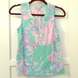 Lilly Pulitzer tank top size small